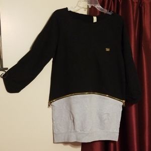 Over the bottom top sz Small